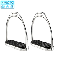 Decathlon Equestrian Sports Bàn đạp bằng thép không gỉ Stables FOUGANZA yên ngựa