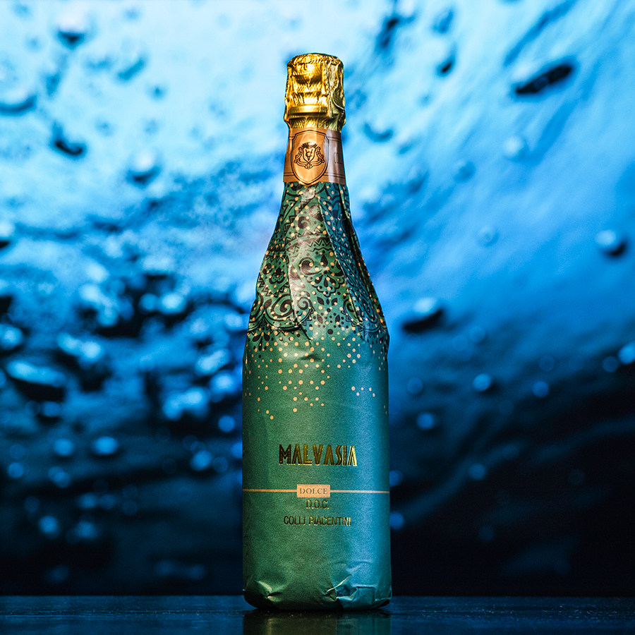 意大利红酒malvasia sparkling wine甜白葡萄酒气泡香槟起泡酒