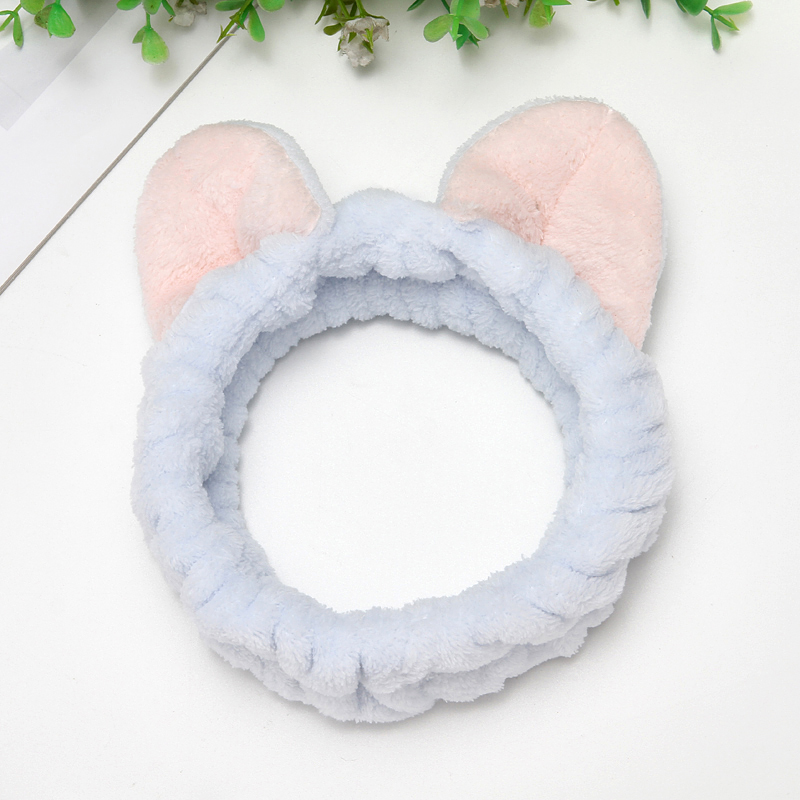Maroonthe republic of korea wash one 's face Hair band lovely Simplicity Internet celebrity Place a mask on the face Headband hair hoop female Hair bundle Headwear Headband Gargle Make up