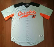 Giải đấu American League Baltimore Orioles mùa xuân và mùa hè ngắn tay áo thêu thể thao giản dị bóng chày mặc 1814