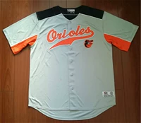 Giải đấu American League Baltimore Orioles mùa xuân và mùa hè ngắn tay áo thêu thể thao giản dị bóng chày mặc 1814 bộ thể thao đẹp