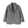 XC nhỏ handmade áo lông cừu tinh khiết ngắn bóng lỏng len nhỏ phù hợp với áo khoác len nữ áo khoác nữ mùa đông