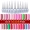 Pha lê màu tím nho sơn móng tay keo lưới màu đỏ thu đông 2020 mới phổ biến bột đậu thạch màu nâu tiệm làm móng đặc biệt - Sơn móng tay / Móng tay và móng chân