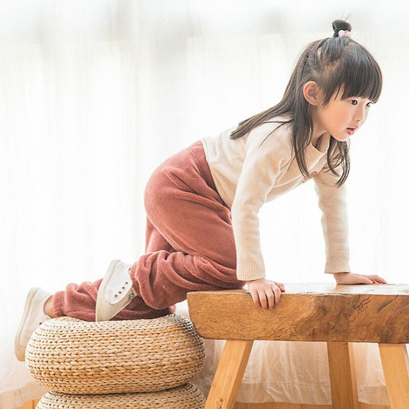 仙女暖暖裤珊瑚加绒套装