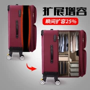 Universal vali hành lý vali Oxford Brass hộp 24 inch 26 inch nam và nữ hộp vải hộp 20 inch mật khẩu 22 inch