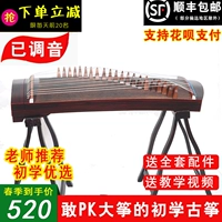 Little Guzheng Portable 90/100 Tongmu Guzheng Новичок.