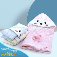 Хлопковое детское одеяло для новорожденных для младенца для выхода на улицу