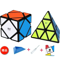 Qiyi диагональное вращение + пирамида черная