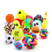 Pet toy puppy dog ​​ball vocal mol cắn đào tạo Keji Schnauzer chó con mèo đồ chơi vật nuôi - Mèo / Chó Đồ chơi