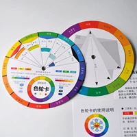 Доступная карта цветовой колеса китайская версия Цвет