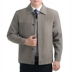 Mùa xuân và mùa thu người đàn ông trung niên 50 áo giản dị trung niên áo khoác nam phần mỏng 60-tuổi cha mặc áo khoác cũ Áo khoác