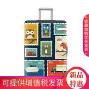 Phiên bản tiếng Hàn của vỏ hộp Lee chạy run bảo vệ bao gồm tất cả bao gồm hành lý bao gồm chống bụi quá khổ retro che phủ du lịch dày lên - Phụ kiện hành lý