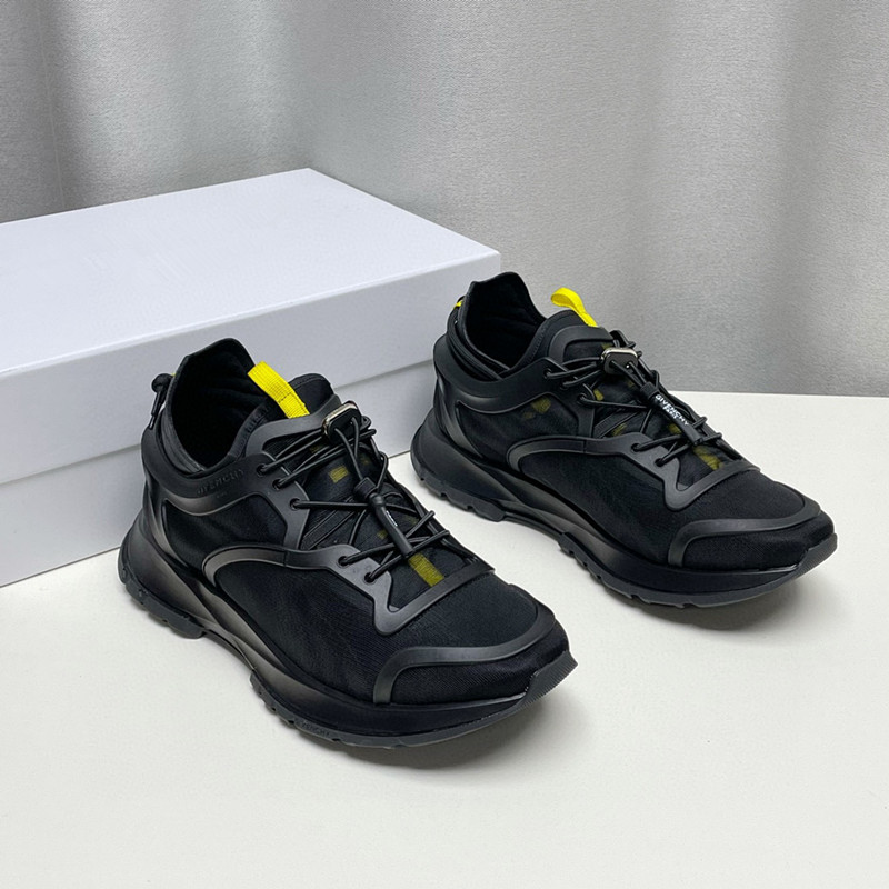 BlackEuropean station 2021 new pattern Daddy shoes male Thick bottom genuine leather Splicing trend Versatile ventilation motion Casual shoes male tide