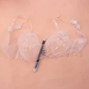 Sexy đầy đủ phối cảnh áo ngực siêu mỏng trong suốt của phụ nữ đồ lót bra vô hình áo ngực không có vòng thép 1280