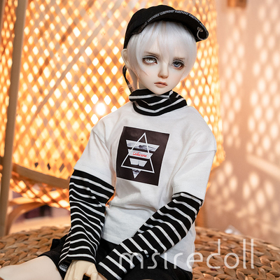 taobao agent Msiredoll-C1-BJD doll clothes 1/3 points SD13SD17 Dragon Soul 73 Zhuang Uncle T-桖 Boy Boy