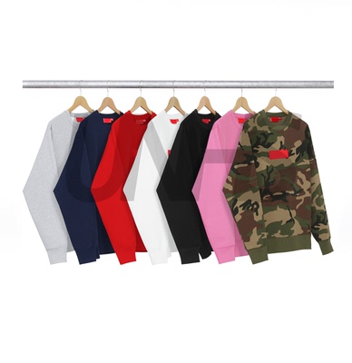 unhs clothing uh 自主经典box盒子圆领无帽加绒卫衣现货六色
