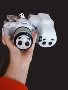 Miễn phí vận chuyển Canon 200D máy ảnh túi Camera Case da bảo vệ tay áo vỏ bảo vệ gốc panda hoạt hình dễ thương - Phụ kiện máy ảnh kỹ thuật số túi chống nước máy ảnh