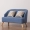 Nordic sofa vải đơn ghế lười đơn giản bình thường căn hộ nhỏ ban công phòng ngủ phòng khách sofa Mini - Ghế sô pha sofa đẹp giá rẻ