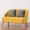 Nordic sofa vải đơn ghế lười đơn giản bình thường căn hộ nhỏ ban công phòng ngủ phòng khách sofa Mini - Ghế sô pha