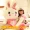 Dễ thương thỏ lớn đồ chơi sang trọng thỏ trắng búp bê búp bê công chúa búp bê quà tặng sinh nhật cô gái - Đồ chơi mềm