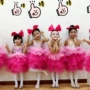 Trẻ em Puff Dress Trang phục Cô gái Gạc khiêu vũ hiện đại cho thấy Trẻ em Bột Bánh dễ thương - Trang phục bộ noel cho bé