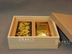 Чайная коробка 一斤装茶叶木盒布盖实木茶盒小泡茶叶礼盒环保木盒订做松木包装盒