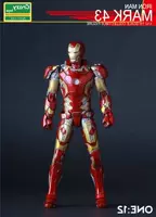 Q-Avenger Alliance 6 inch Iron Man MK43 chung tay siêu di động đóng hộp - Capsule Đồ chơi / Búp bê / BJD / Đồ chơi binh sĩ 	mô hình chibi one piece