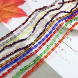 Бусины, стеклянный браслет из бисера ручной работы, серьги, аксессуар, аксессуары