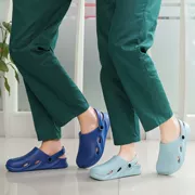 Giày chuyên dụng cho nhân viên y tế, dép đế mềm cho y tá, giày đế dày để đục lỗ, không mỏi khi phẫu thuật, tăng chiều cao bàn chân, độ dày phòng bệnh