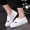 Mùa hè 2017 mới phẳng giày vải trắng Giày nữ hoang dã một đôi giày đạp Học sinh Hàn Quốc giày lười