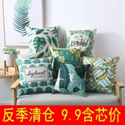 phòng khách sofa đệm gối che toàn bộ in bông gối đệm gối bìa mà không có lõi-vỏ Nữ hoàng quảng trường - Trở lại đệm / Bolsters