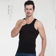 Vest người đàn ông yoga trang web đào tạo ánh sáng cha không tay vest mùa hè nam cổ tròn mồ hôi cơ bắp cá tính