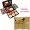 Eddie Fashion Makeup Powder Box Eyeshadow Palette Makeup Disc Lipstick Palette Foundation Foundation Blush Complete Set - Bộ sưu tập trang điểm phấn má