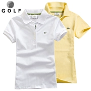 2018 mùa hè mới golf ngắn tay của phụ nữ t-shirt golf của phụ nữ phù hợp với bóng Mỏng thoáng khí và nhanh chóng làm khô thể thao T-Shirt