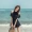 Vòng thép jumpsuit áo tắm nữ cảm giác Bao che bụng cỡ lớn mùa hè rộng rãi thoáng khí góc phẳng bảo thủ Hàn Quốc - Bộ đồ bơi One Piece