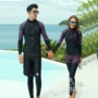 Cặp đôi mẫu lặn phù hợp với quần dài tay chống nắng quần bơi nam quần áo nhanh khô nữ snorkeling lướt bơi phù hợp - Vài đồ bơi 	đồ đi biển đôi hà nội