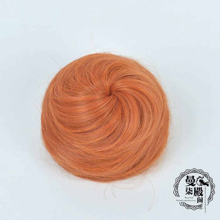 K【 goods in stock 】 Chinese style Meatball head Wigs parts Updo Bud head Meatballs 24 colour COS Contract out