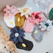 Hàn Quốc nhập khẩu vớ trẻ em trong trẻ em dễ thương siêu dễ thương trang trí hoa lưới trong vớ ống bé gái vớ - Vớ