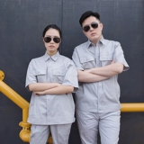 Хлопковый тонкий комфортный дышащий комплект для работы