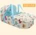 Nôi cung cấp du lịch sóng yến giỏ ngủ sơ sinh xe bé giỏ bé nôi giường có thể ngồi nằm xanh - Giường trẻ em / giường em bé / Ghế ăn Giường trẻ em / giường em bé / Ghế ăn