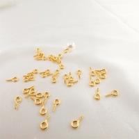 Большой 5*10 мм золотой рог гвозди 180