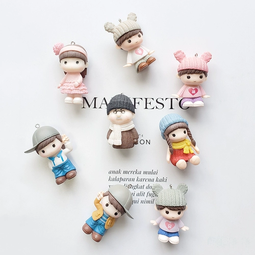 Аксессуар с аксессуарами, кукла для влюбленных, милая небольшая сумка, брелок для мальчиков и девочек, DIY