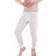 Quần skinny nam trong suốt cắt cạp quần băng lụa mùa thu quần legging siêu mỏng túi gợi cảm - Quần cơ thể