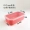 Hộp cơm trưa một lần Nhật sáng tạo mạng màu đỏ cao cấp takeaway 1000 gói hình chữ nhật hộp cơm trưa - Hộp cơm điện sưởi ấm lock and lock hộp cơm giữ nhiệt