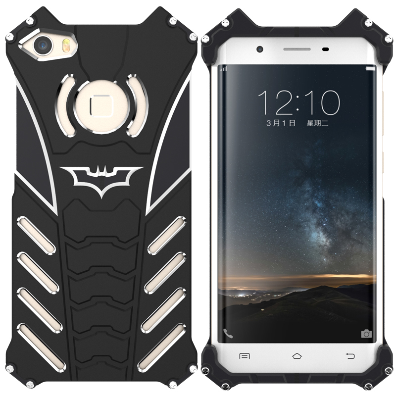 R-Just Batman Shockproof Aluminum Shell Metal Case with Custom Stent for vivo Xplay5