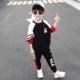 Bộ đồ bé trai mùa thu 2019 mới cho bé 2-8 tuổi Áo len Hàn Quốc Bộ đồ hai dây 6 bé quần áo trẻ em nước ngoài - Phù hợp với trẻ em
