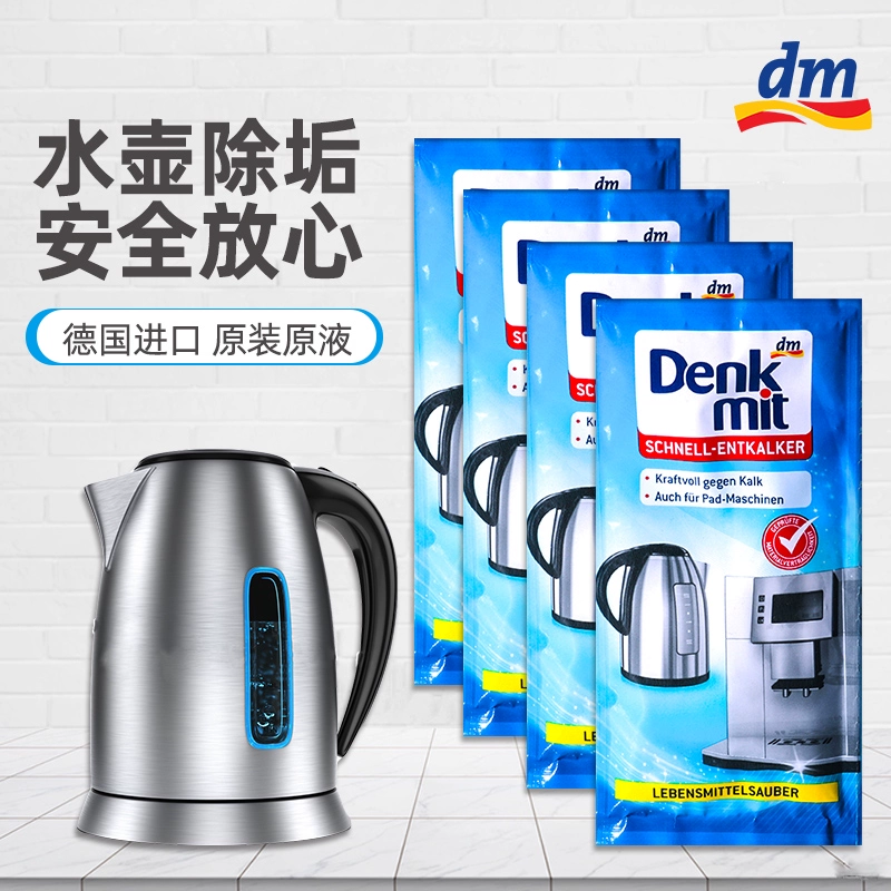 Đức nhập khẩu DM denk quy mô làm sạch đại lý tẩy cặn 4 túi * Bình nóng lạnh 25G cân nước - Trang chủ