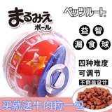 Paizilu Pet Dog Toy Toy Toy Puzzle утечки и женьшень не внедренные продукты и кусая золотые волосы плюшевая сатсума