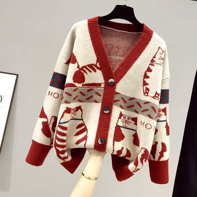 taobao agent Autumn knitted sweater, cardigan, suitable for import