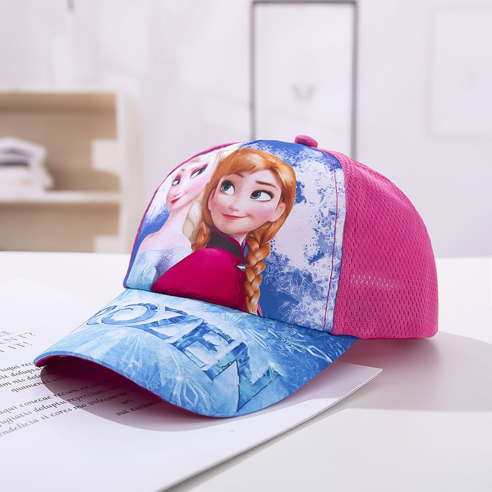 19children Hat men and women child summer sunshade Sunscreen Baseball cap baby Sun hat Cartoon Duck tongue ventilation Net cap